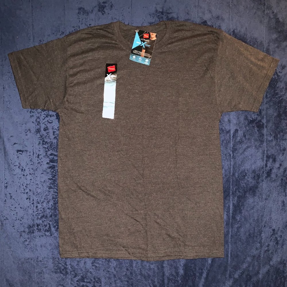 Hanes X-Temp Crew Neck T-Shirt